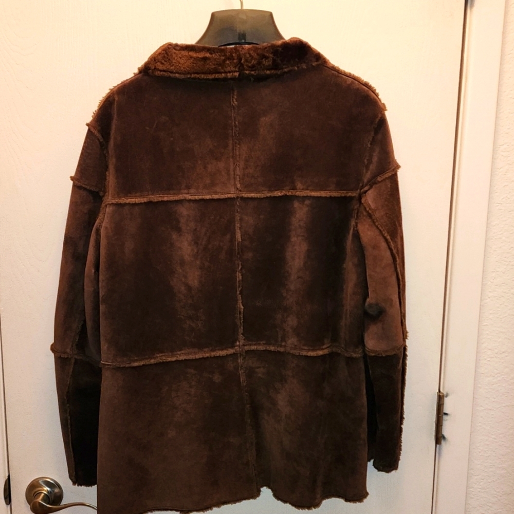 Patchwork Leather Jacket - image 3